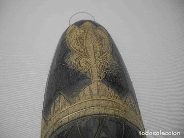 Antig&uuml;edades: MASCARA MADERA NEGRA - Foto 4