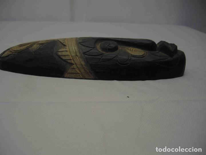 Antig&uuml;edades: MASCARA MADERA NEGRA - Foto 5