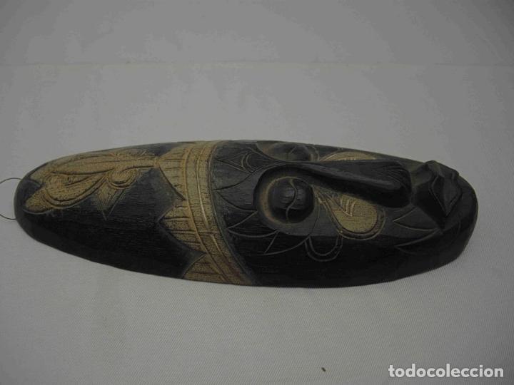 Antig&uuml;edades: MASCARA MADERA NEGRA - Foto 6
