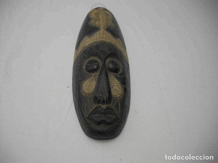 Antig&uuml;edades: MASCARA MADERA NEGRA - Foto 1