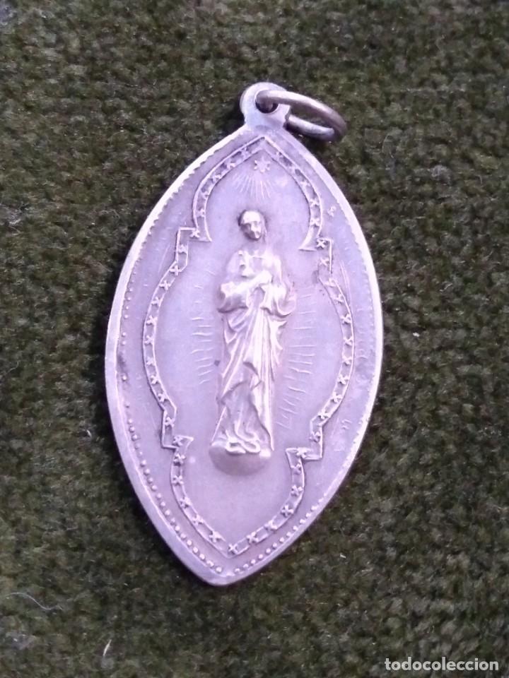 Antig&uuml;edades: Medalla religiosa. REF-2409 - Foto 2