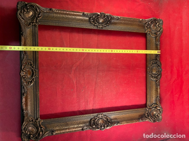 Antig&uuml;edades: Antiguo marco de madera - Foto 3