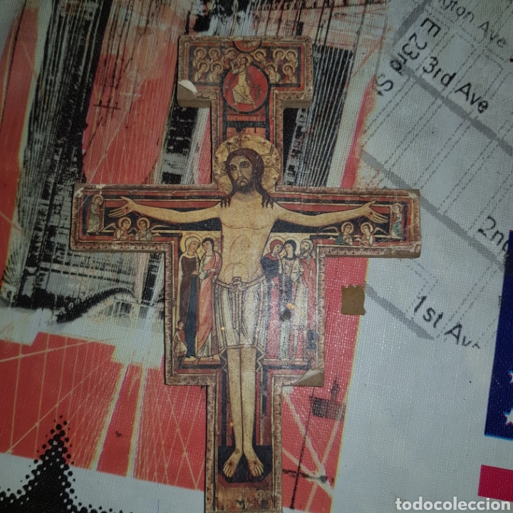 Antig&uuml;edades: Reproducci&oacute;n Cruz San Dami&aacute;n San Francisco de As&iacute;s