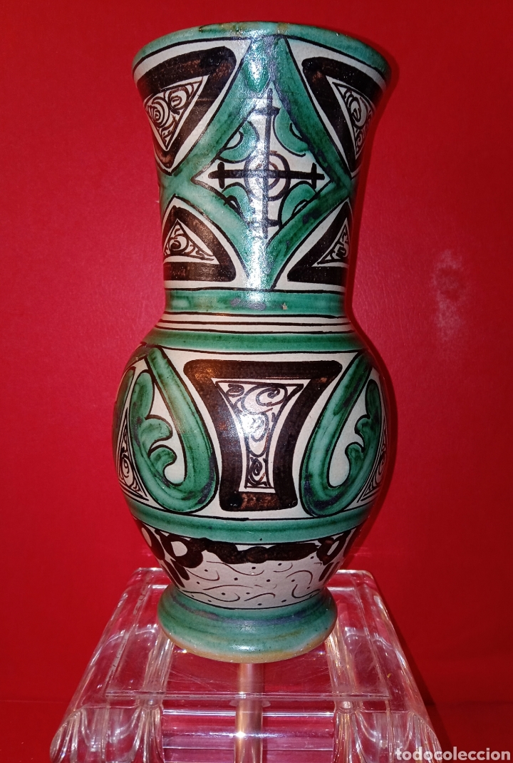 Antig&uuml;edades: GORRIZ - TERUEL - JARRON DE CERAMICA - - Foto 5