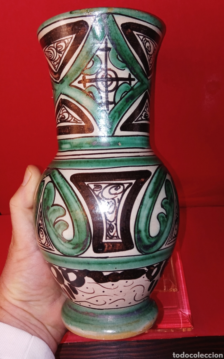 Antig&uuml;edades: GORRIZ - TERUEL - JARRON DE CERAMICA - - Foto 6