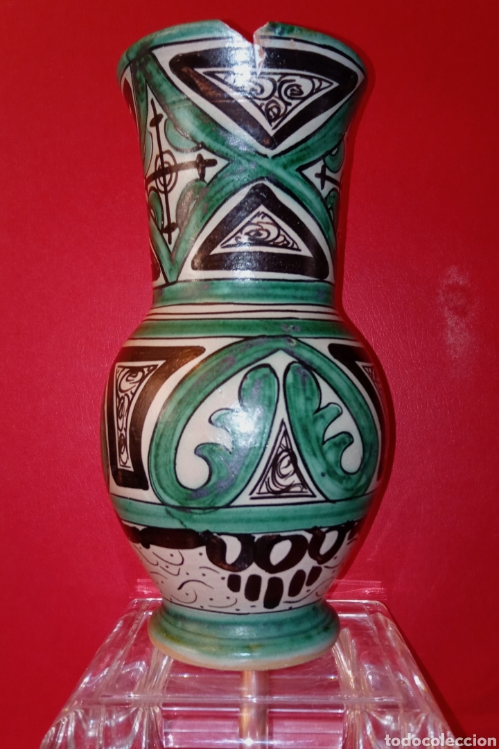 Antig&uuml;edades: GORRIZ - TERUEL - JARRON DE CERAMICA - - Foto 8