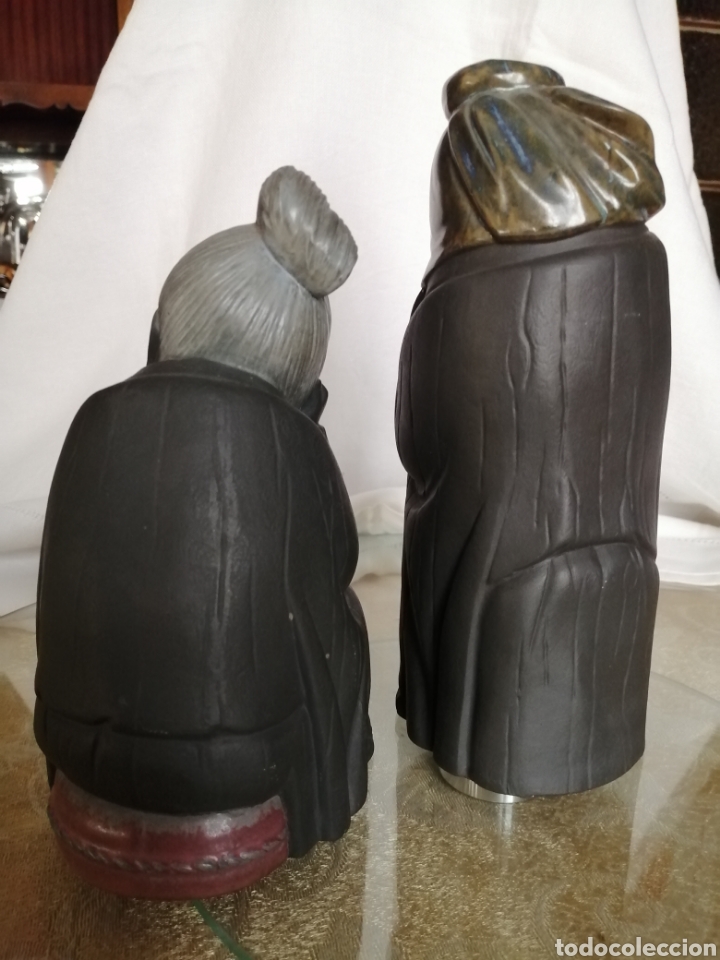 Antig&uuml;edades: Pareja de sabios chinos, Lladr&oacute;. - Foto 3