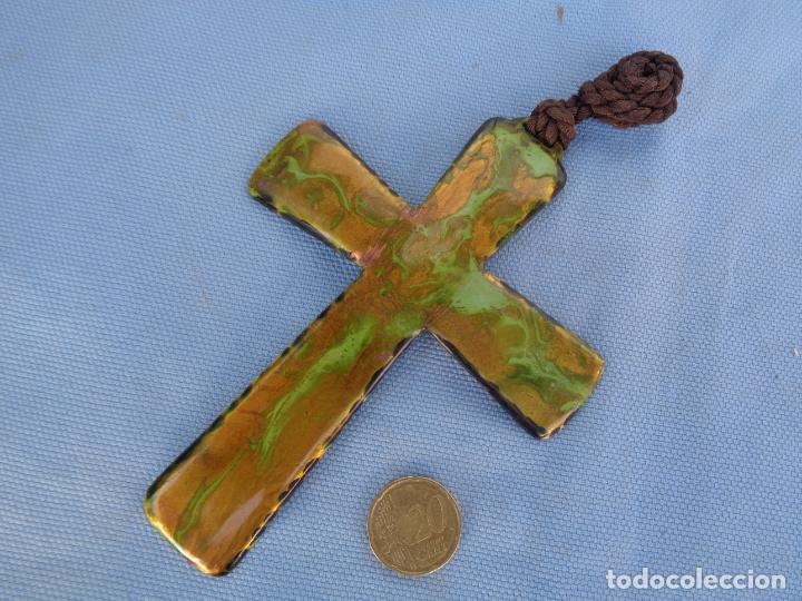 Antig&uuml;edades: CRUZ ESMALTADA - Foto 3