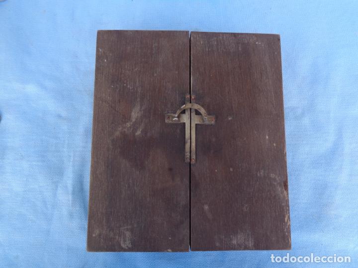 Antig&uuml;edades: TRIPTICO RELIGIOSO PLATA - Foto 7