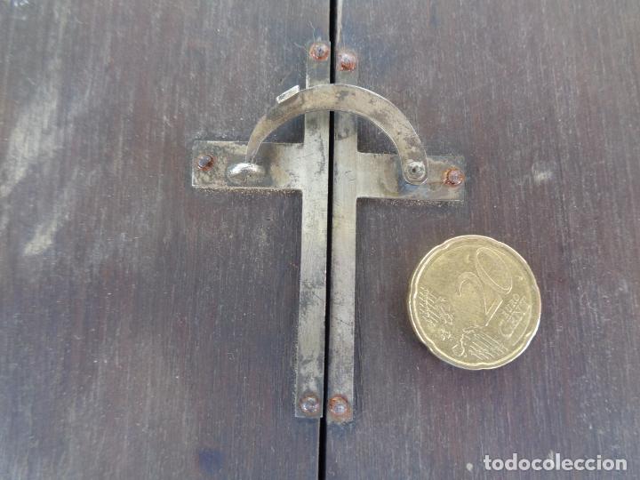 Antig&uuml;edades: TRIPTICO RELIGIOSO PLATA - Foto 8