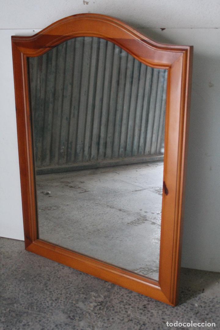 Antig&uuml;edades: espejo de madera - Foto 1
