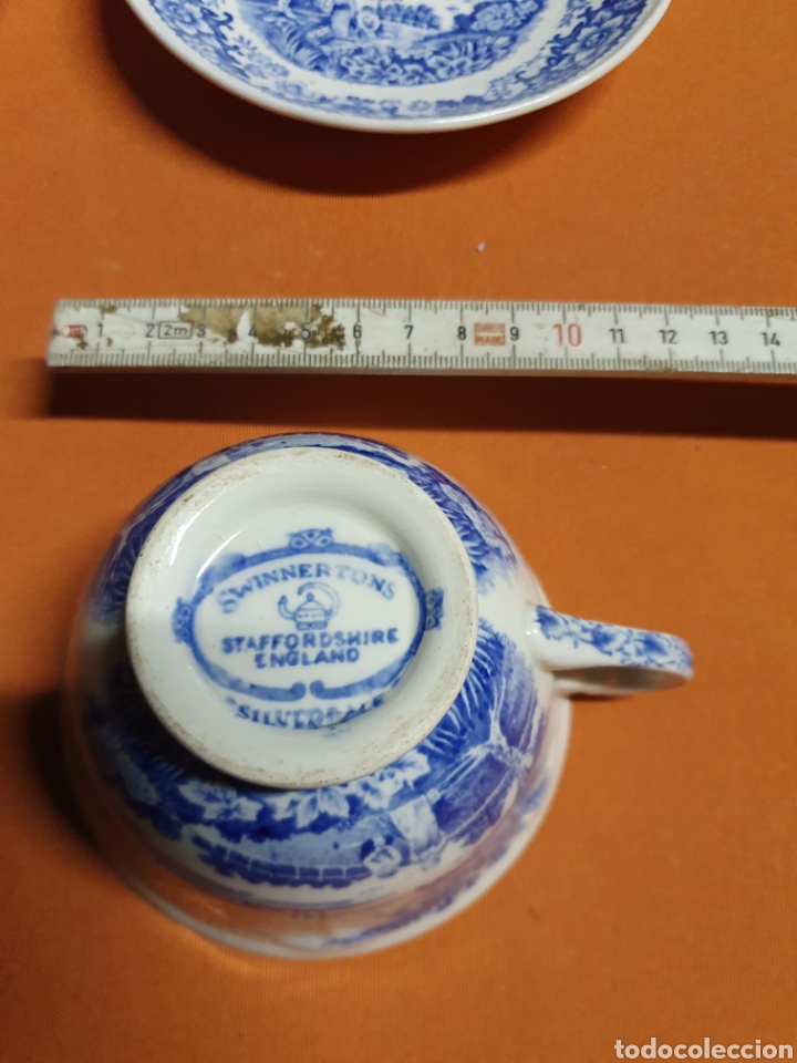 Antig&uuml;edades: Conjunto 4 tazas - Foto 4