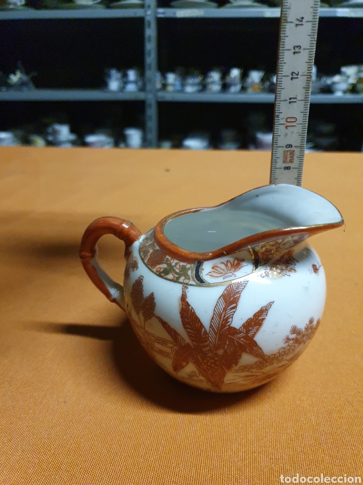 Antig&uuml;edades: Lechera Porcelana - Foto 2