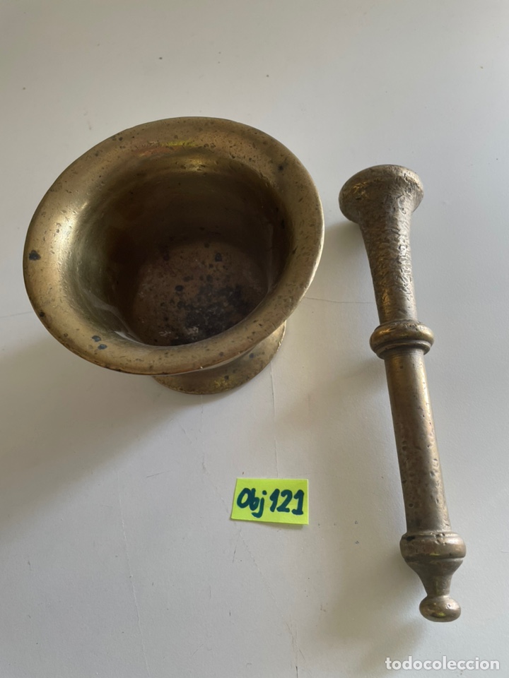 Antig&uuml;edades: Antiguo mortero siglo XIX - Foto 2