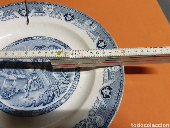 Antig&uuml;edades: Bandeja Porcelana - Foto 2
