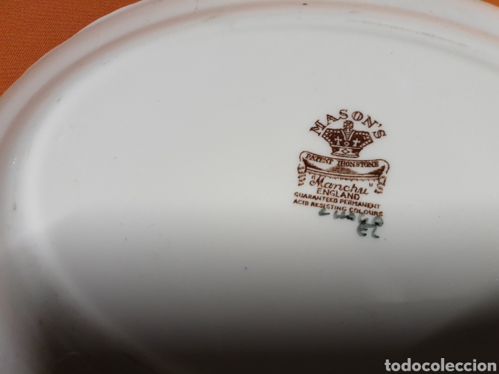 Antig&uuml;edades: Bandeja Porcelana - Foto 3