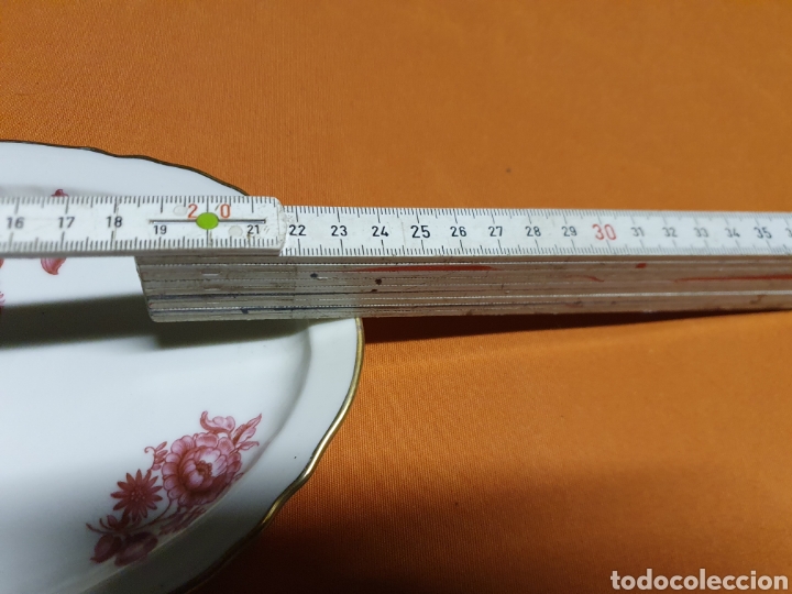 Antig&uuml;edades: Bandeja Porcelana 23cm - Foto 2