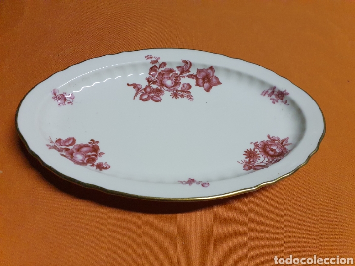 Antig&uuml;edades: Bandeja Porcelana 23cm - Foto 1