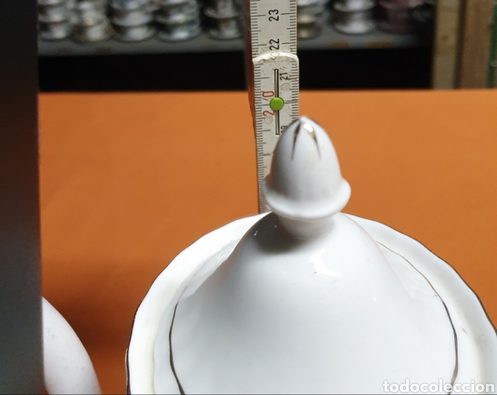 Antig&uuml;edades: Cafetera Porcelana - Foto 2