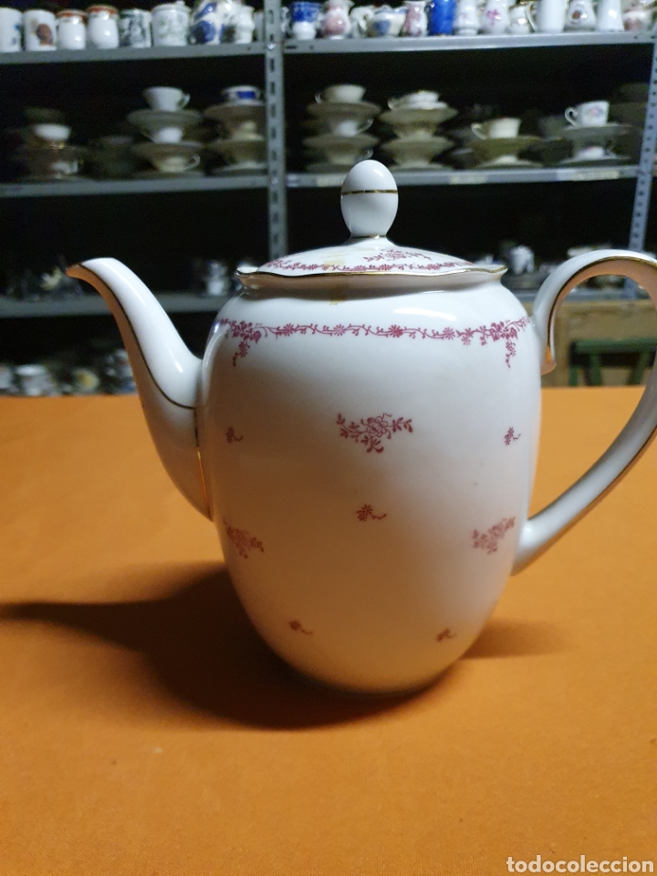 Antig&uuml;edades: Cafetera Porcelana - Foto 1