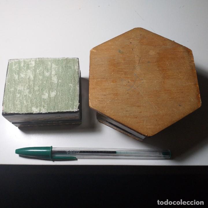 Antig&uuml;edades: Dos cajas de taracea de Granada. - Foto 3