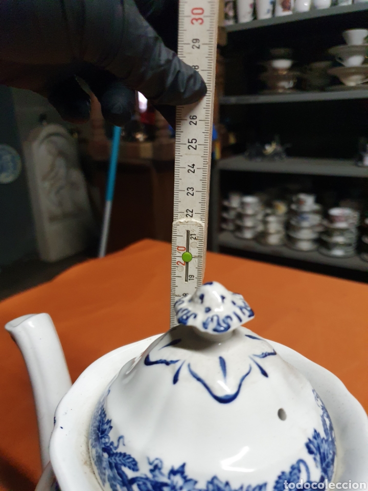 Antig&uuml;edades: Cafetera Porcelana - Foto 2