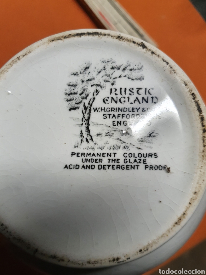 Antig&uuml;edades: Lechera Porcelana - Foto 3