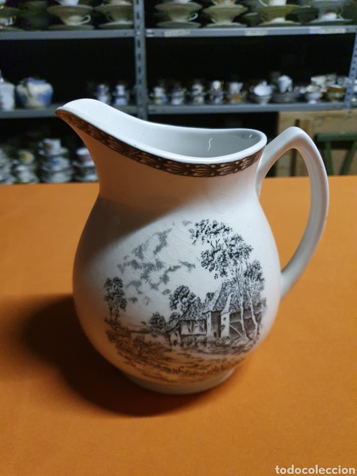 Antig&uuml;edades: Lechera Porcelana - Foto 1