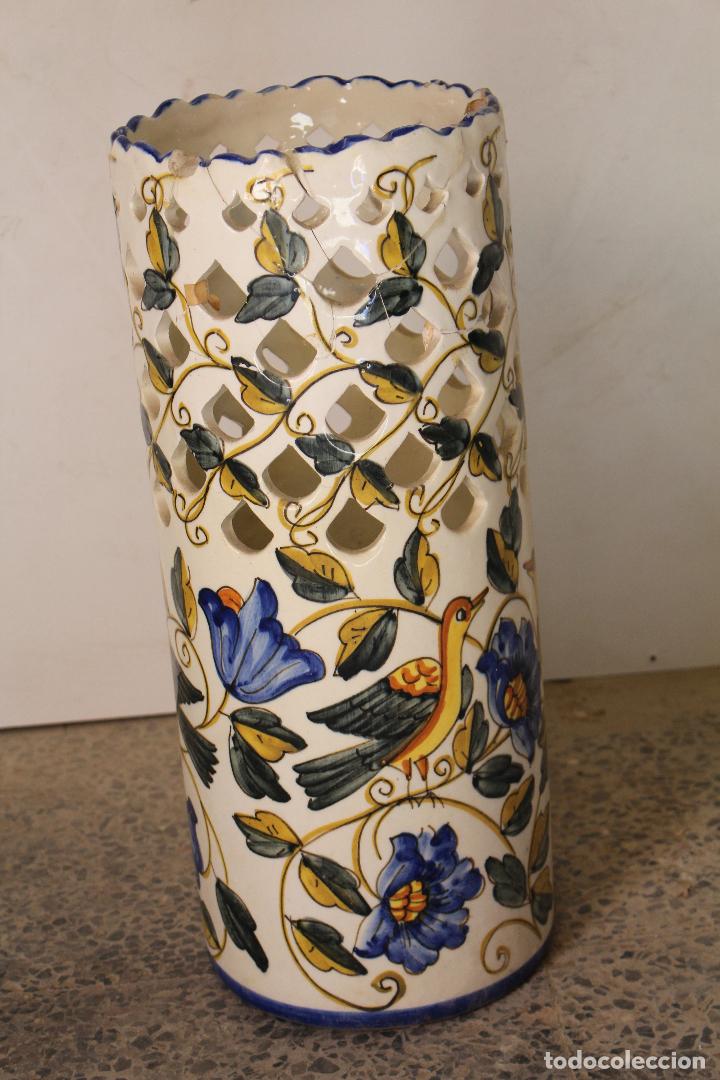 Paragüero cerámica