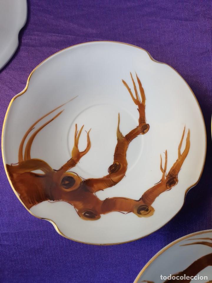 Antig&uuml;edades: 11 PLATOS POSTRE CASTRO- SARGADELOS - Foto 9