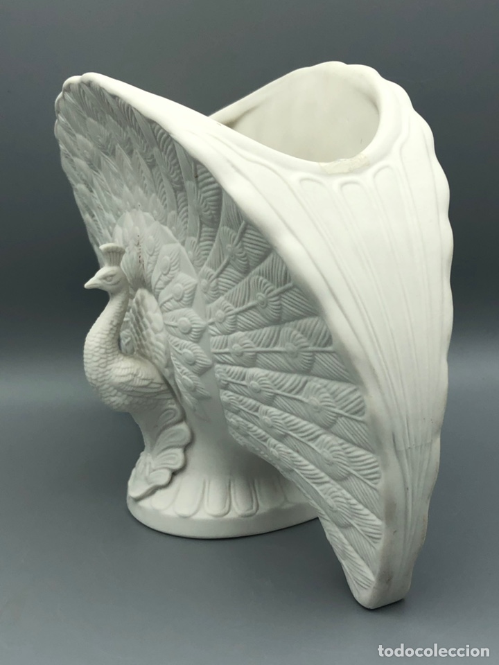 Antig&uuml;edades: REF: 01014767 &ldquo;PAVO REAL BLANCO&rdquo; LLADR&Oacute; - Foto 3