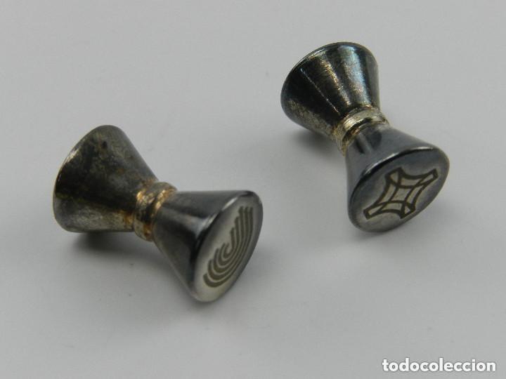 Antig&uuml;edades: GEMELOS DE PLATA VINTAGE. - Foto 3