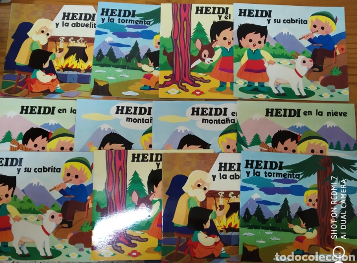Antig&uuml;edades: Lote Heidi 12 unid.