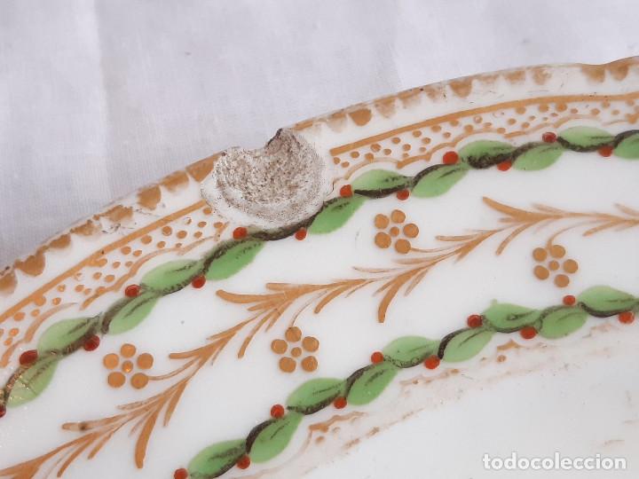 Antig&uuml;edades: Plato de Porcelana. - Foto 5