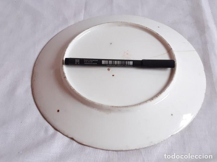 Antig&uuml;edades: Plato de Porcelana. - Foto 6