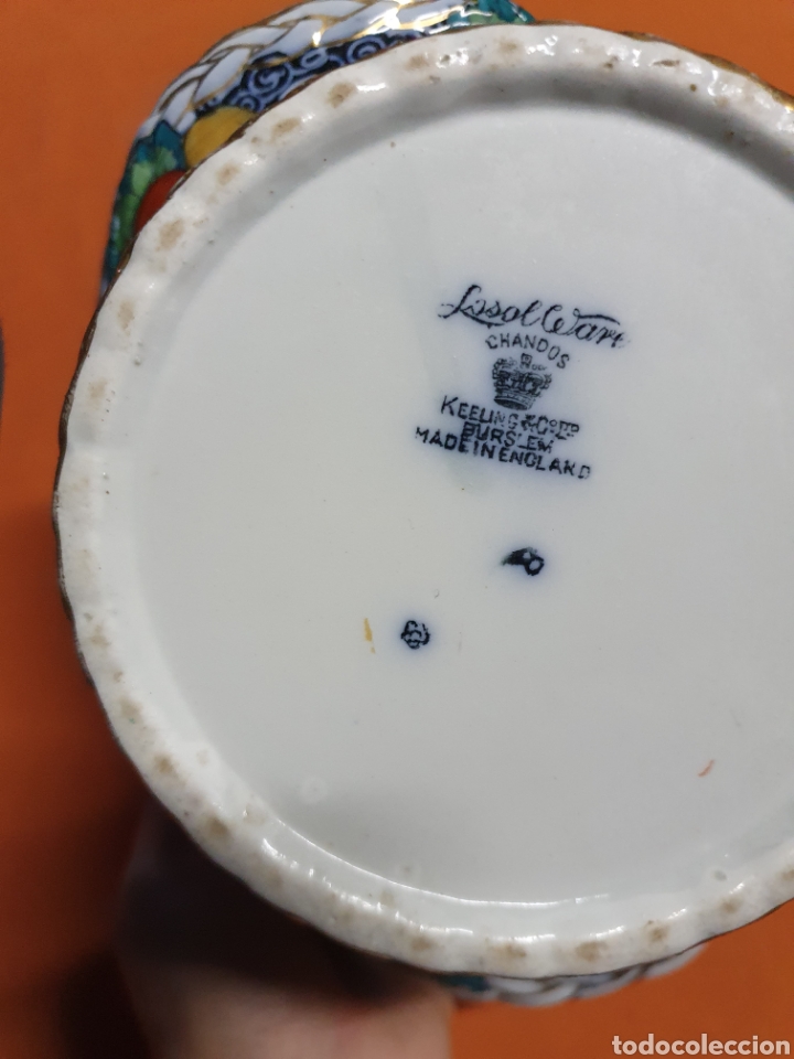 Antig&uuml;edades: Cesto de Porcelana - Foto 3