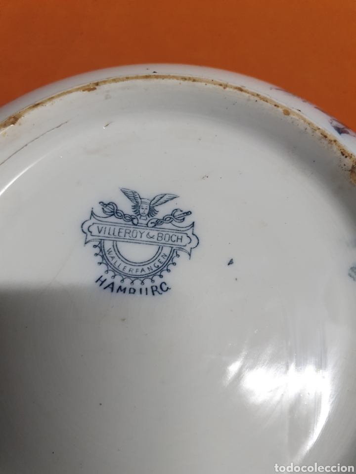Antig&uuml;edades: Palangana de Porcelana - Foto 6