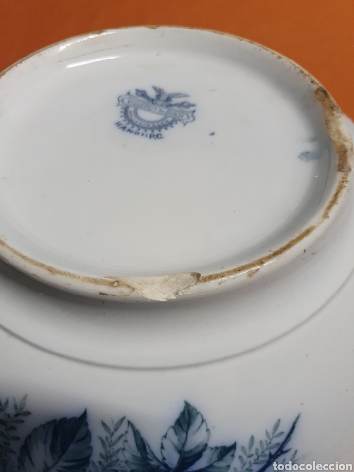 Antig&uuml;edades: Palangana de Porcelana - Foto 8