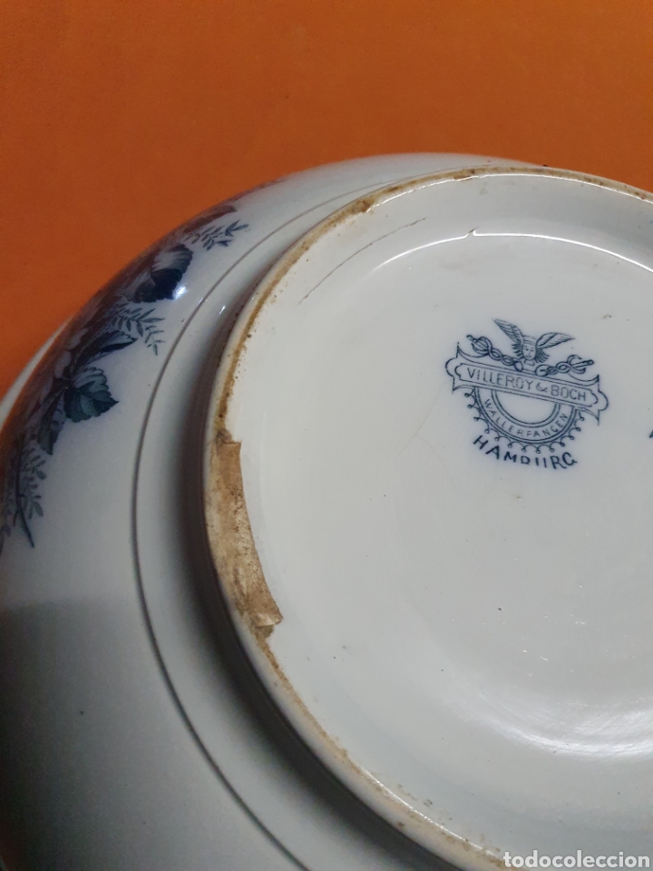 Antig&uuml;edades: Palangana de Porcelana - Foto 11