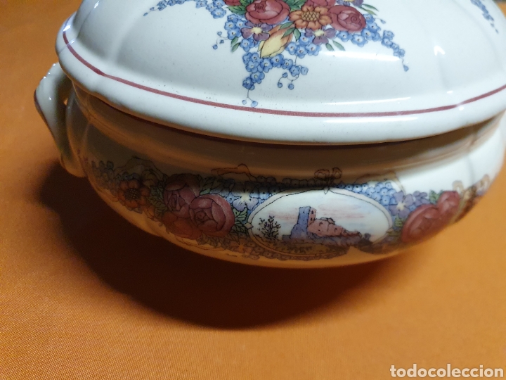 Antig&uuml;edades: Sopera Porcelana - Foto 3