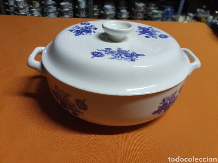 Antig&uuml;edades: Sopera Porcelana Torre del Oro - Foto 1