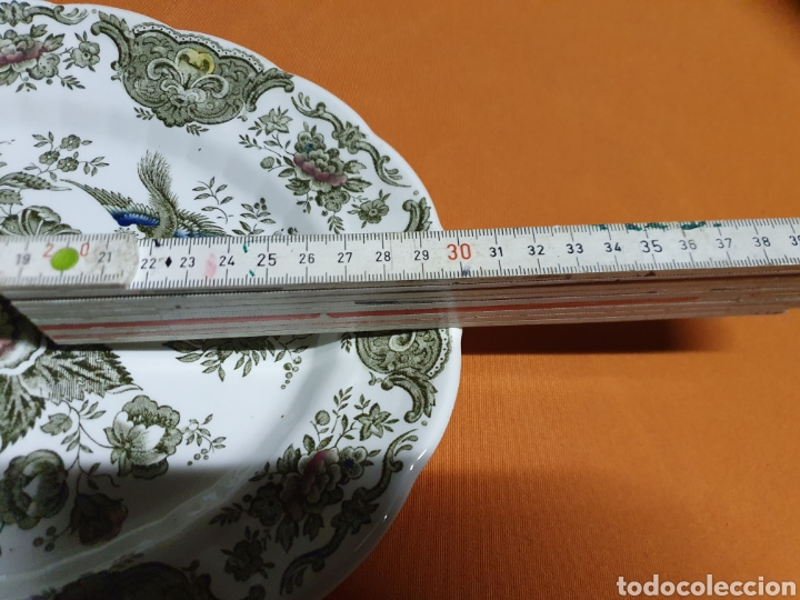 Antig&uuml;edades: Bandeja Porcelana - Foto 2