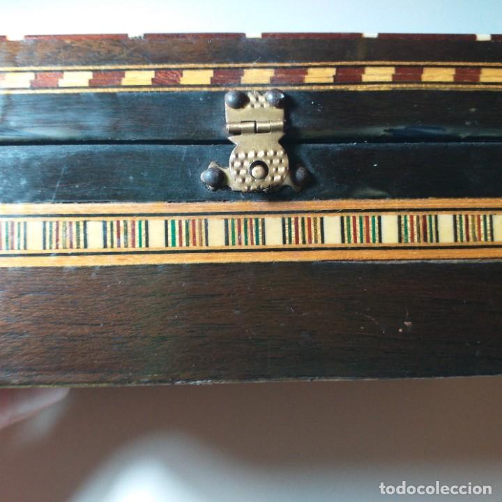 Antig&uuml;edades: Caja de taracea de Granada. - Foto 3