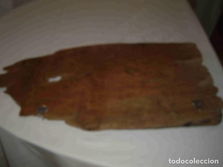 Antig&uuml;edades: PANEL MADERA 3 ELEFANTES - Foto 5