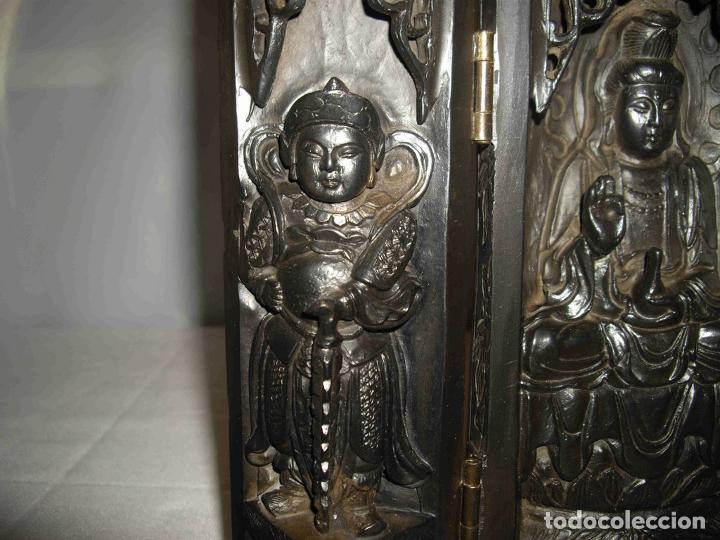 Antig&uuml;edades: TRIPTICO TALLA DIOSES - Foto 4