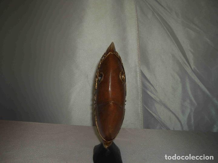 Antig&uuml;edades: PEZ MEDIA LUNA MARRON 26 - Foto 3