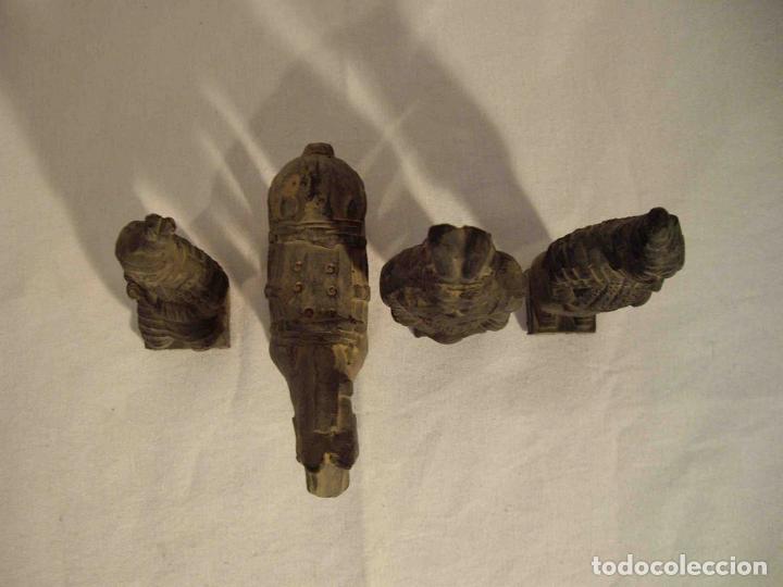 Antig&uuml;edades: SET 4 FIGURAS TERRACOTA - Foto 2