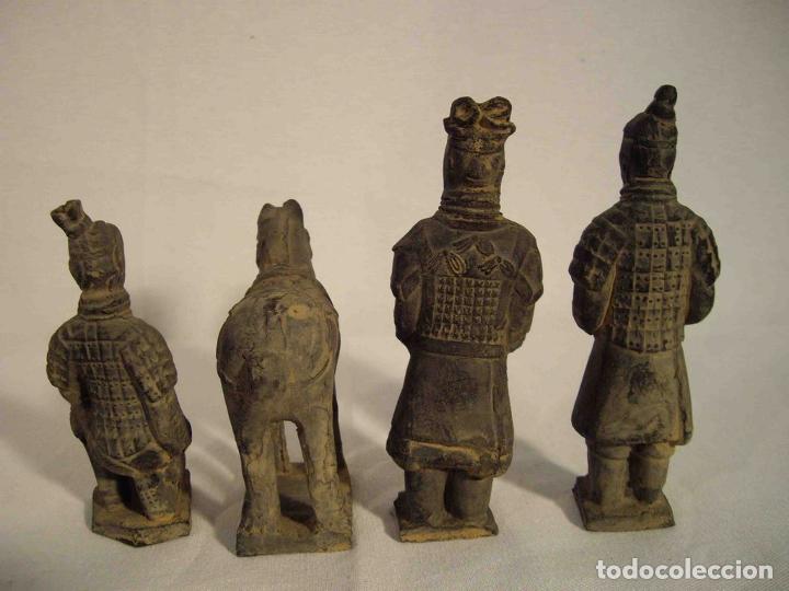 Antig&uuml;edades: SET 4 FIGURAS TERRACOTA - Foto 4