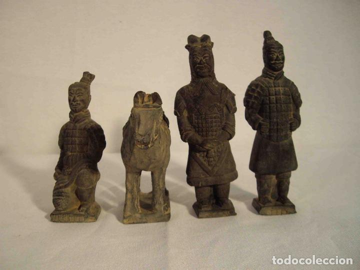 Antig&uuml;edades: SET 4 FIGURAS TERRACOTA - Foto 1