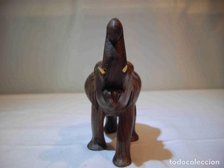 Antig&uuml;edades: FIGURA ELEFANTE TEKA - Foto 3